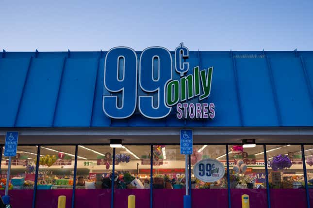 A 99 Cents Only Store in Lomita, California.