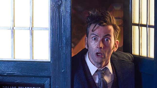 Image for article titled Watch David Tennant's New Doctor Who Debut