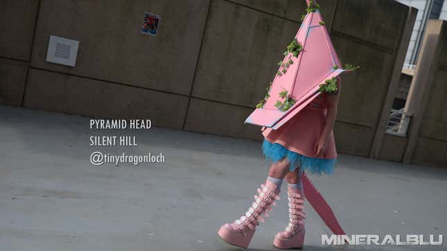 A photograph of a cosplayer at C2E2 2025