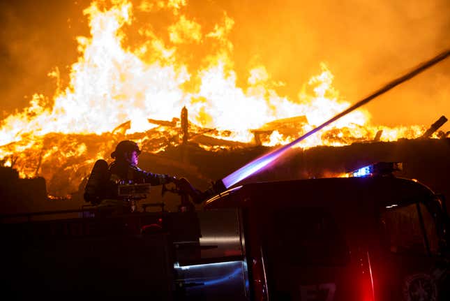 Image for article titled Boogaloo Boy Charged for Opening Fire and Helping Set Minneapolis Police Precinct Ablaze During George Floyd Protests