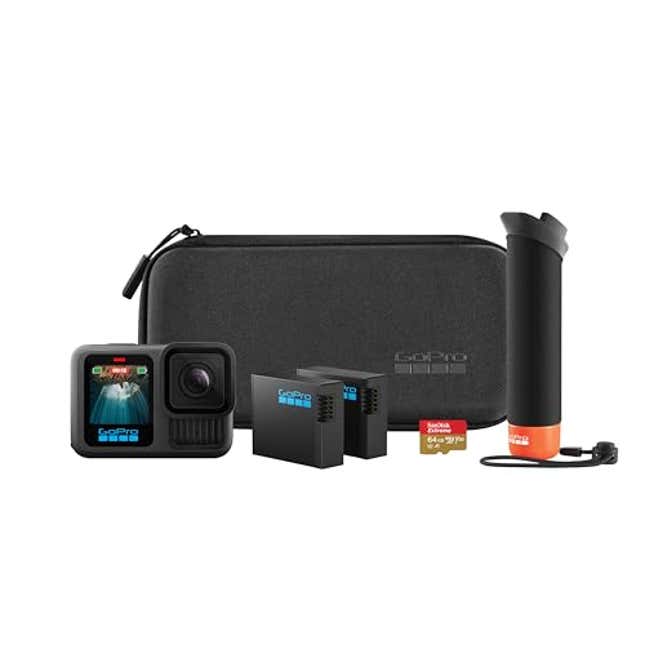 Image for article titled GoPro HERO13 Black Accessory Bundle, Now 22% Off