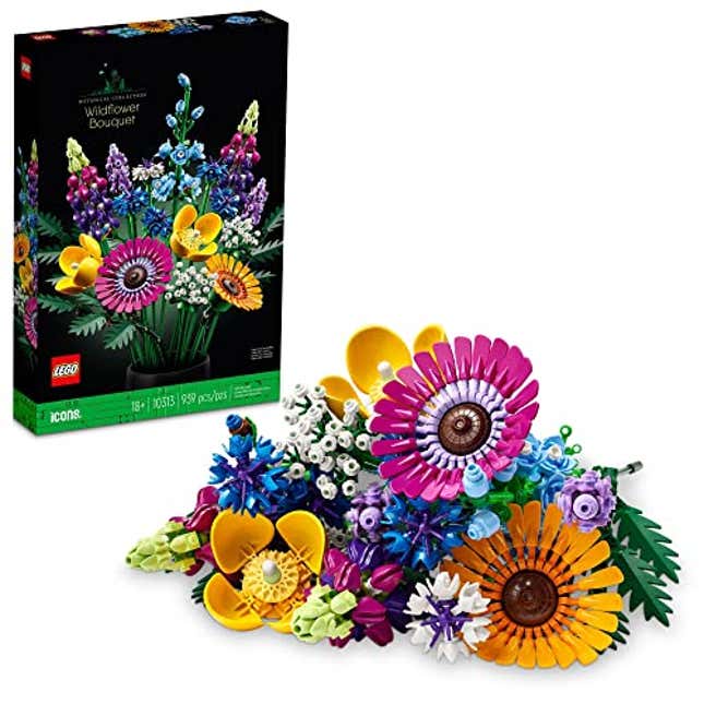 Discover the Charm of LEGO Icon’s Wildflower Bouquet Set, 18% Off for Valentine’s Day
