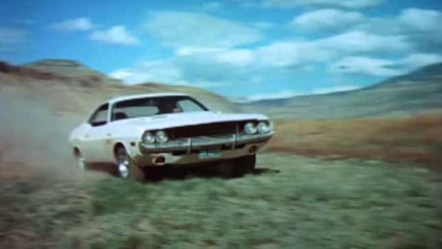 The white car from Vanishing Point 