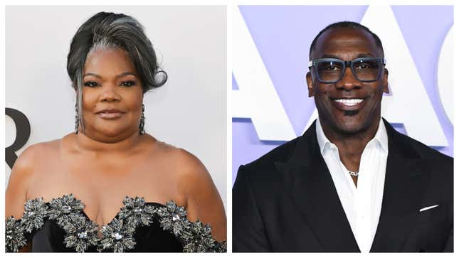 Mo’nique, left; Shannon Sharpe.