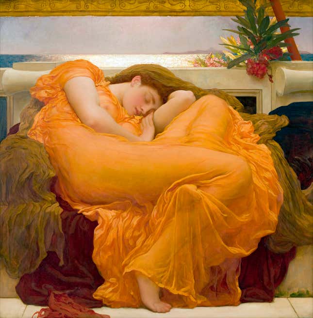 1895. Oil on canvas. 47 x 47 inches. Located in the Museo de Arte de Ponce, Ponce, Puerto Rico. (Photo by VCG Wilson/Corbis via Getty Images)