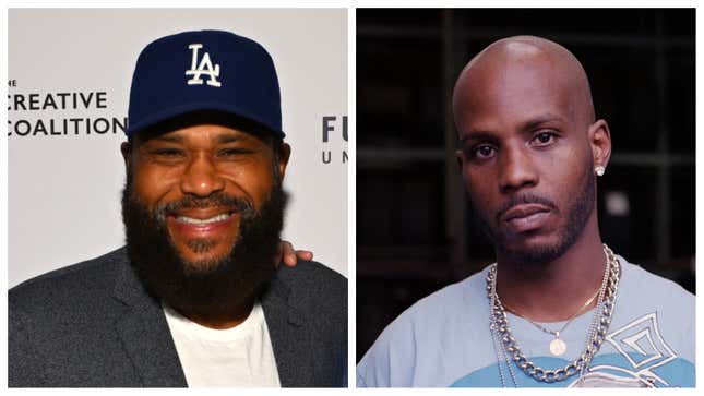 Anthony Anderson, left; DMX.