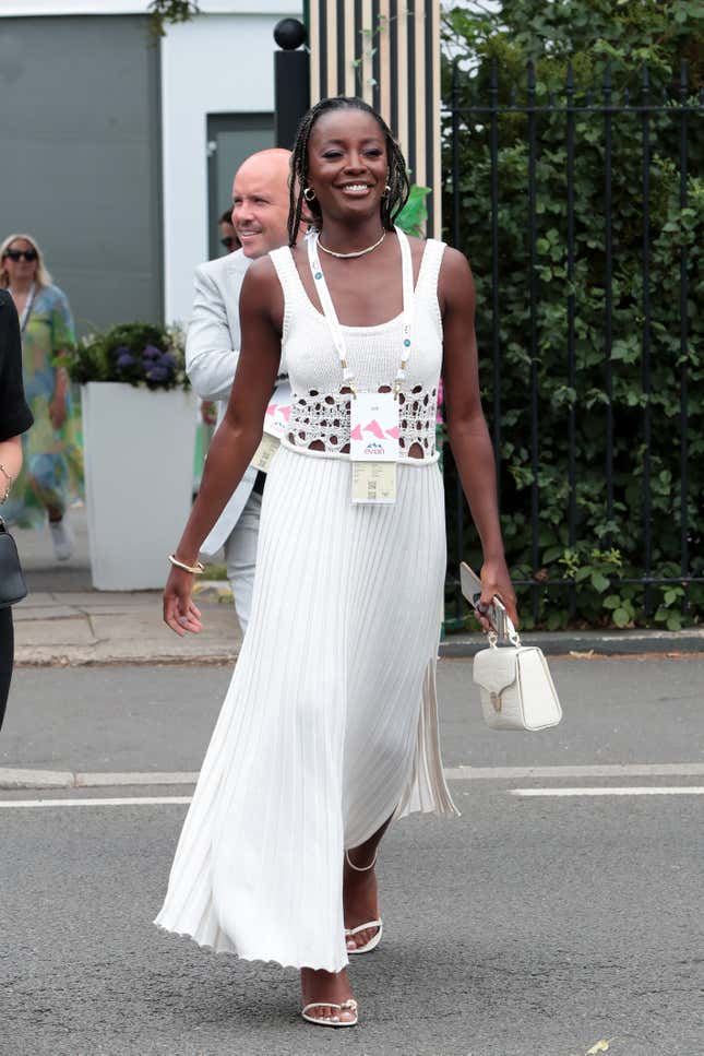 Image for article titled Here&#39;s What Black Celebs Wore to Wimbledon 2023