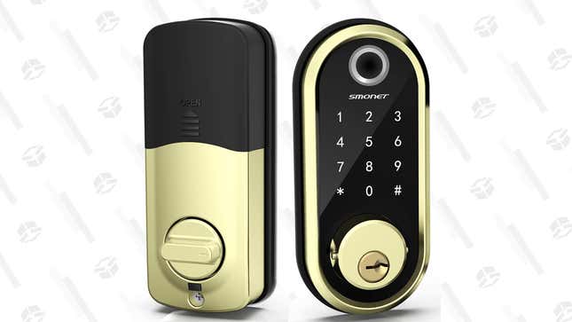 Smonet Fingerprint Smart Deadbolt Lock | $125 | Amazon