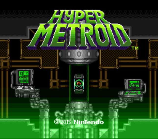 Hyper Metroid Screenshots and Videos - Kotaku