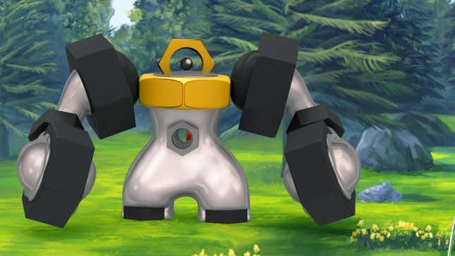 Meltan Revealed To Be The First Mythical Pokémon That Evolves (Into An Absolute Unit)<em></em>