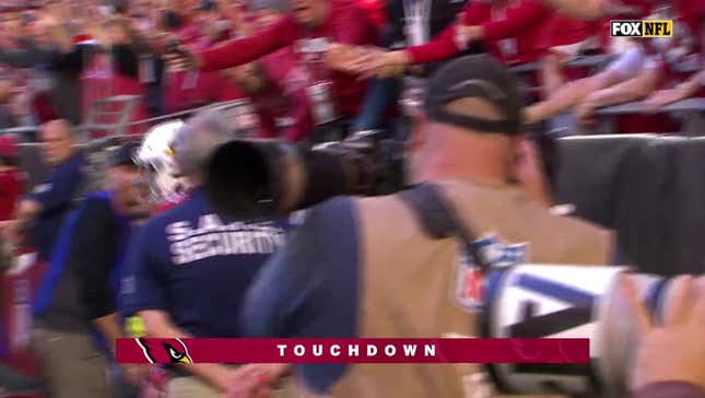 Larry Fitzgerald Throws First Career Touchdown Pass