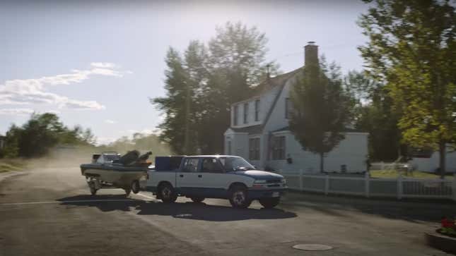 The Last of Us Bill's Chevrolet S10 pickup truck