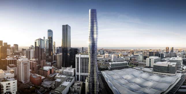 Image for article titled Beyoncé has dubiously inspired a curvy skyscraper in Australia