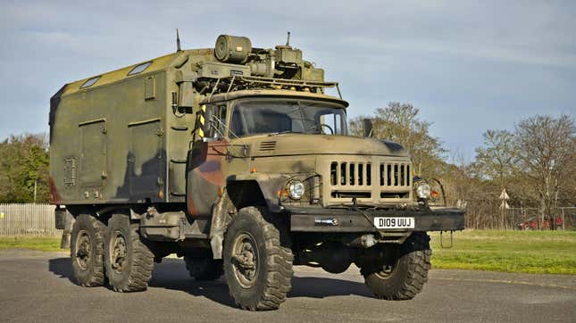 Image for article titled This 6x6 Soviet Military Truck RV Would Be Fun To Take Into A Forest