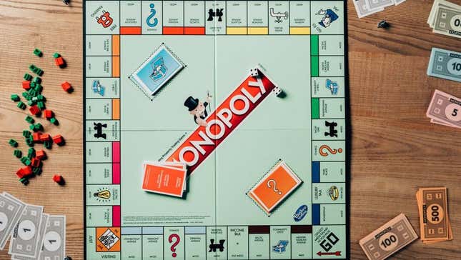 Monopoly is a fun board game you can play where you try to shut out your competitors.