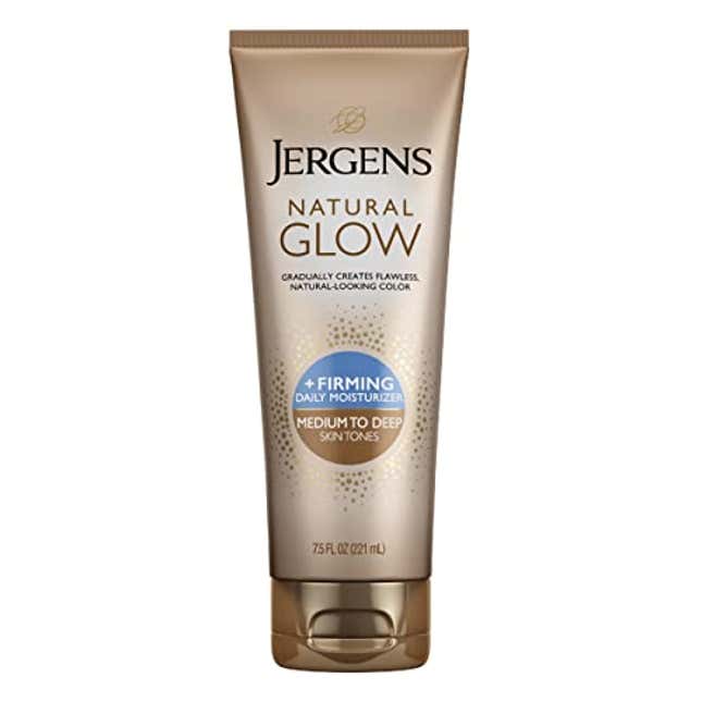 Image for article titled Jergens Natural Glow + Firming Daily Moisturizer Medium to Tan Skin Tones 7.5oz, Now 14% Off