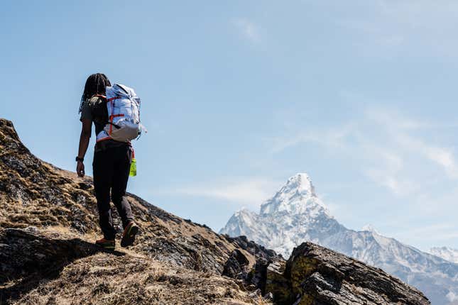 Image for article titled All-Black Team of Climbers Successfully Summits Mount Everest