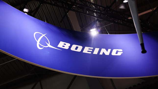 The Boeing logo