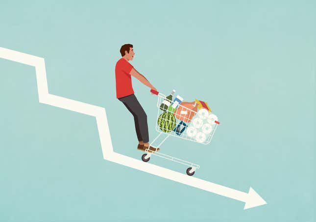 Image for article titled The Dow surges 300 points and the S&P 500 hits a record high as inflation cools and Fed hopes rise