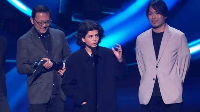 Matan Even's invasion of the stage at The Game Awards 2022.