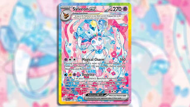 Image for article titled Pokémon&#39;s New Prismatic Evolutions Cards Are Selling For Crazy Money