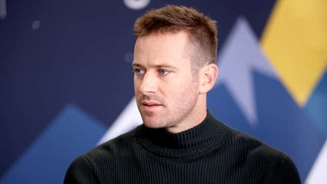 Image for article titled Armie Hammer's Substance Use Isn't an Excuse for His Alleged Patterns of Abuse