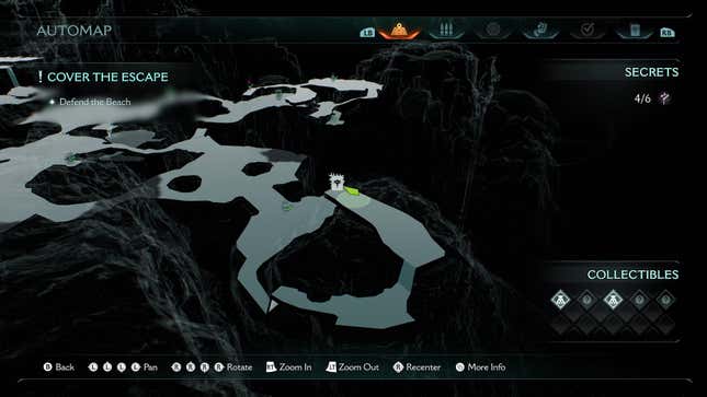 A screenshot shows a location on a map in Doom.