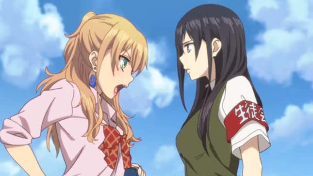 An image of Citrus' Yuzu and Mei.