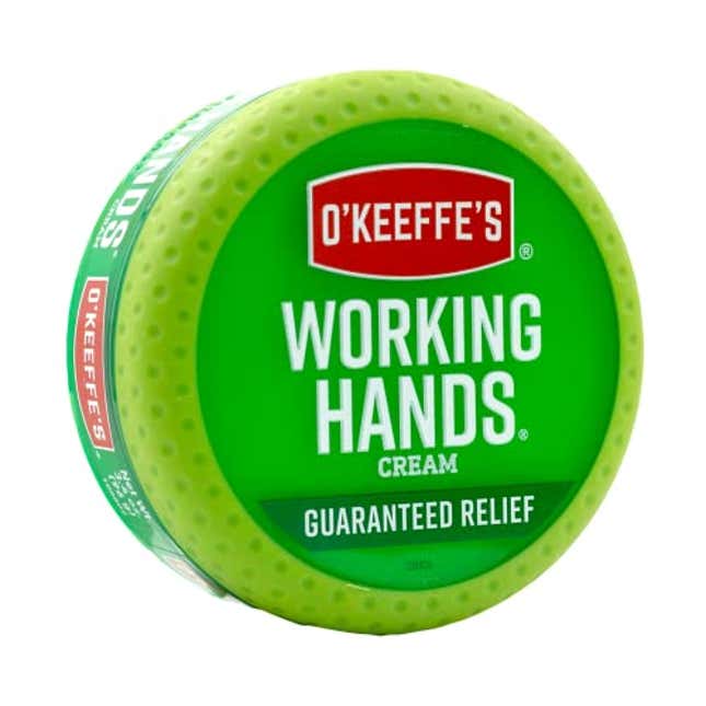 Image for article titled O&#39;Keeffe&#39;s Working Hands Hand Cream for Extremely Dry; Cracked Hands; 3.4 Ounce Jar; (Pack 1), Now 10% Off