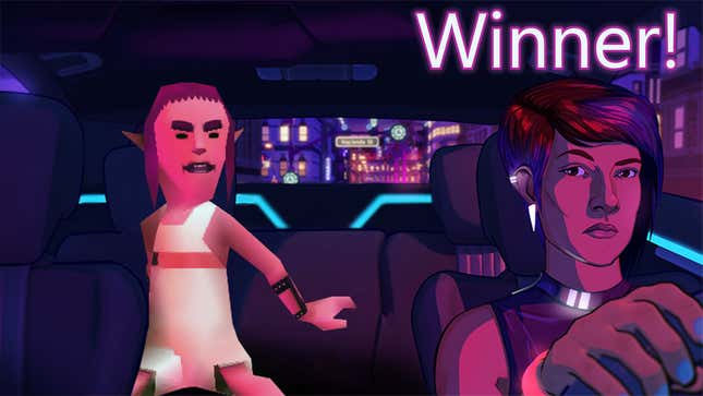 Image for article titled &#39;Shop Contest: Your Neo Cab Is Here, Winners!