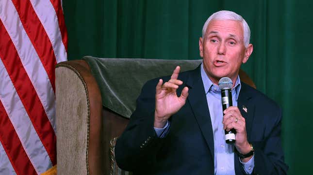 Image for article titled Mike Pence Says 'We Need to' Ban Abortion Pills Nationwide in New Leaked Audio