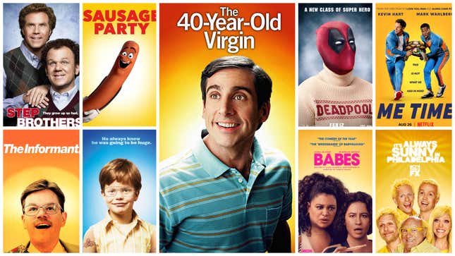 The 40-Year-Old Virgin and its progeny