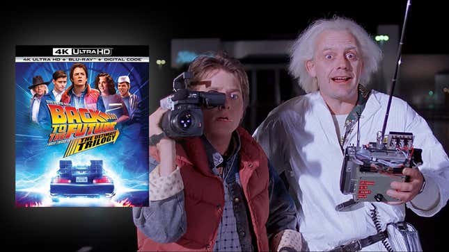 Back to the Future: The Ultimate Trilogy in 4K UHD Blu-ray | $33 | Amazon