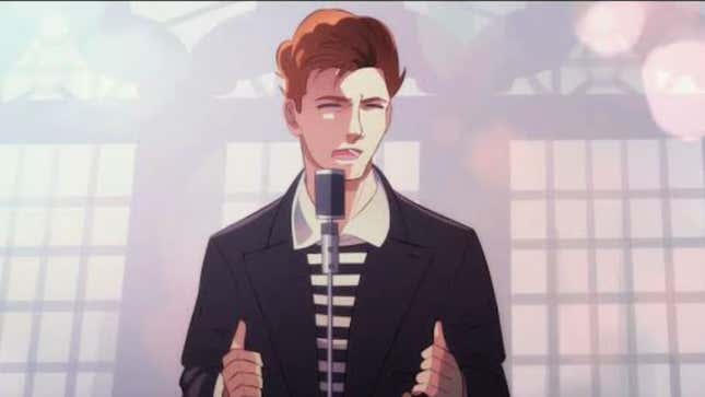 Rick Astley - Never Gonna Give You Up (Official Animated Video