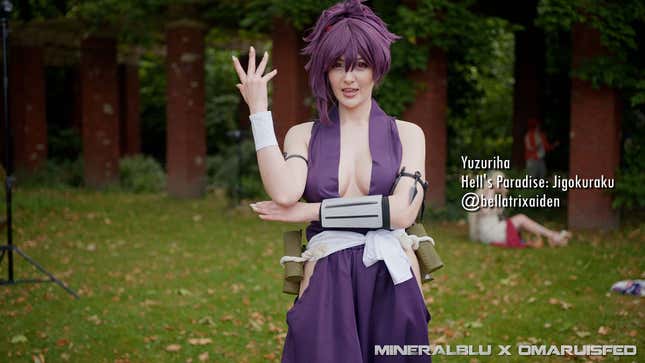 A cosplayer at Dokomi 2025.