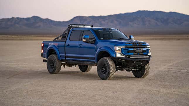 Image for article titled The 2021 Shelby F-250 Super Baja Is The Truck For When A Raptor Isn&#39;t Big Enough