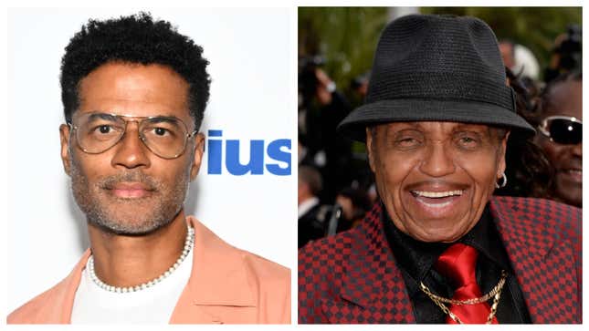 Eric Benét, links; Joe Jackson.