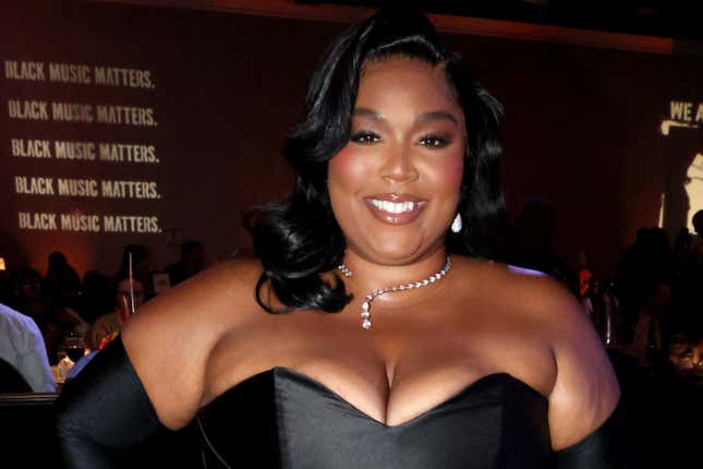 Lizzo attends the BMAC Gala presented by Live Nation at The Beverly Hilton on September 21, 2023 in Beverly Hills, California.