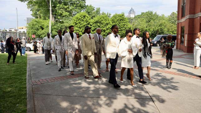 Image for article titled Touching Photos of Inside Rico Wade&#39;s Star-Studded Private Funeral Service in Atlanta