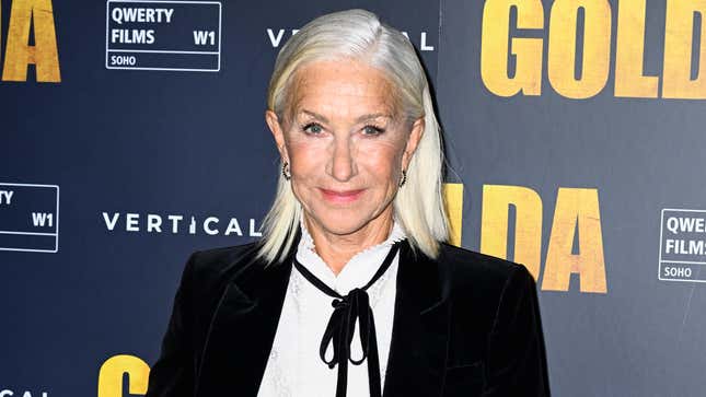 Helen Mirren is playing Golda Meir. They're also (kind of) related.