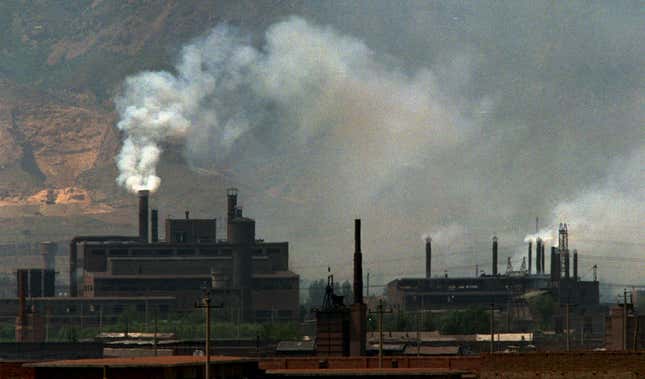 Image for article titled China’s new way of tackling pollution is to make companies buy environmental insurance