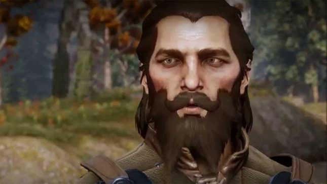 Blackwall looks at something off-screen.