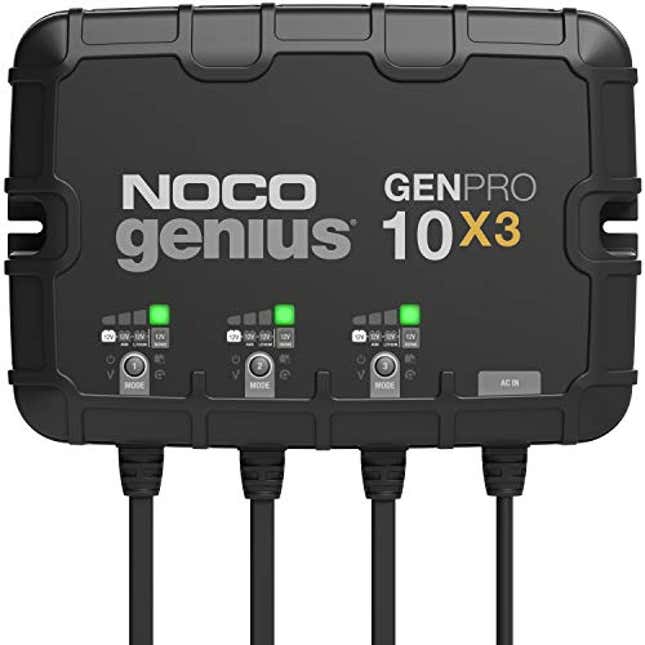 Image for article titled Elevate Your Boating Experience with 37% Off the NOCO Genius GENPRO10X3