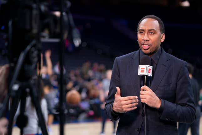 Image for article titled Stephen A. Smith Keeps It 100 on COVID-19 Battle: &#39;Had I Not Been Vaccinated, I Wouldn’t Be Here&#39;