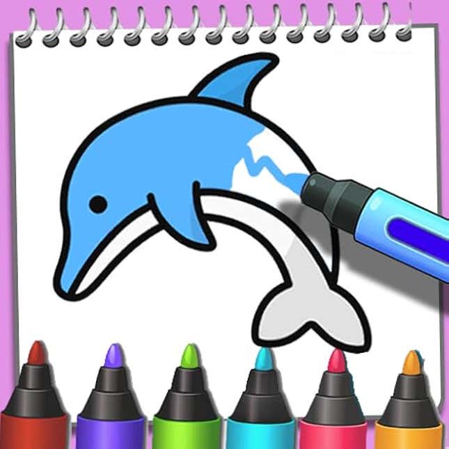 Image for article titled Coloring Page Master ASMR Painting: Color ASMR Drawing Book Pages Coloring Game, Now 60% Off