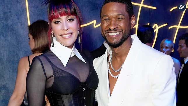 Usher got a marriage license before the Super Bowl, which is nice