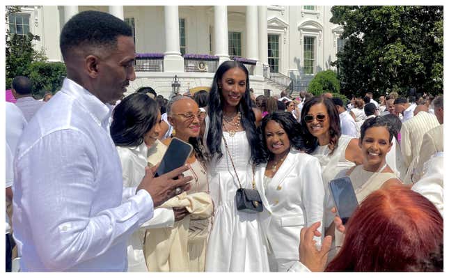 Image for article titled All the Best Dressed Guests at the White House &#39;Celebrating Black Excellence&#39; Brunch