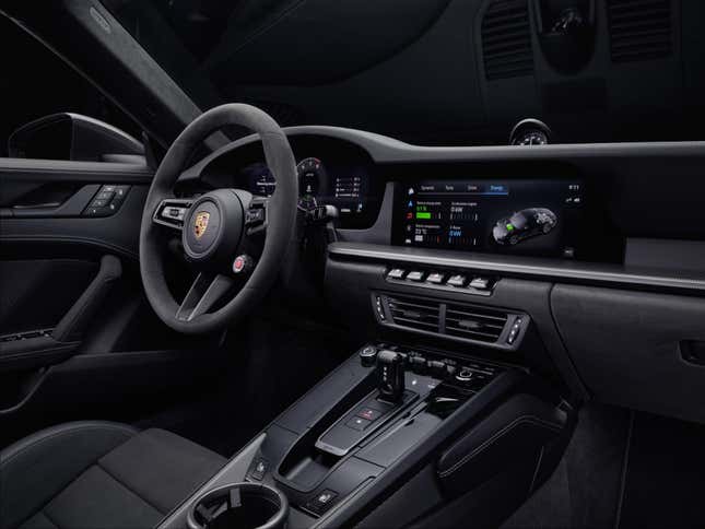 Interior of a 2025 Porsche 911 Carrera GTS