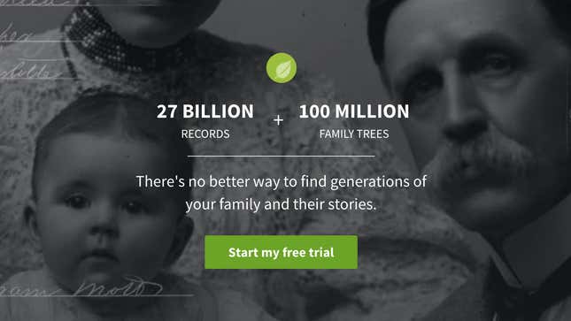 Image for article titled Ancestry.com Just Gave Itself the Rights to Your Beloved Family Photos
