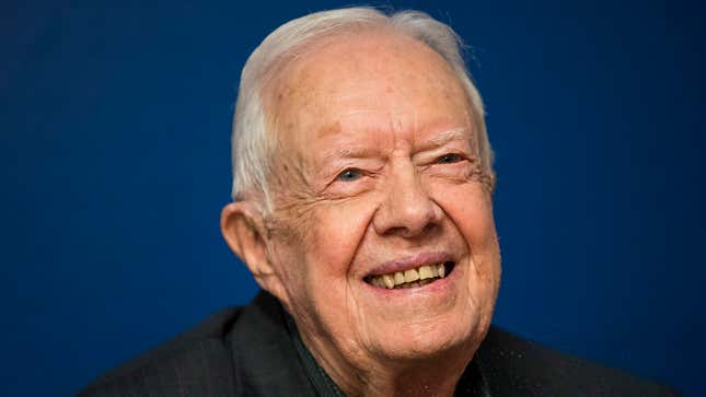 Image for article titled Jimmy Carter Sprays A Little Cologne Down Front Of Pants Before Big First Date